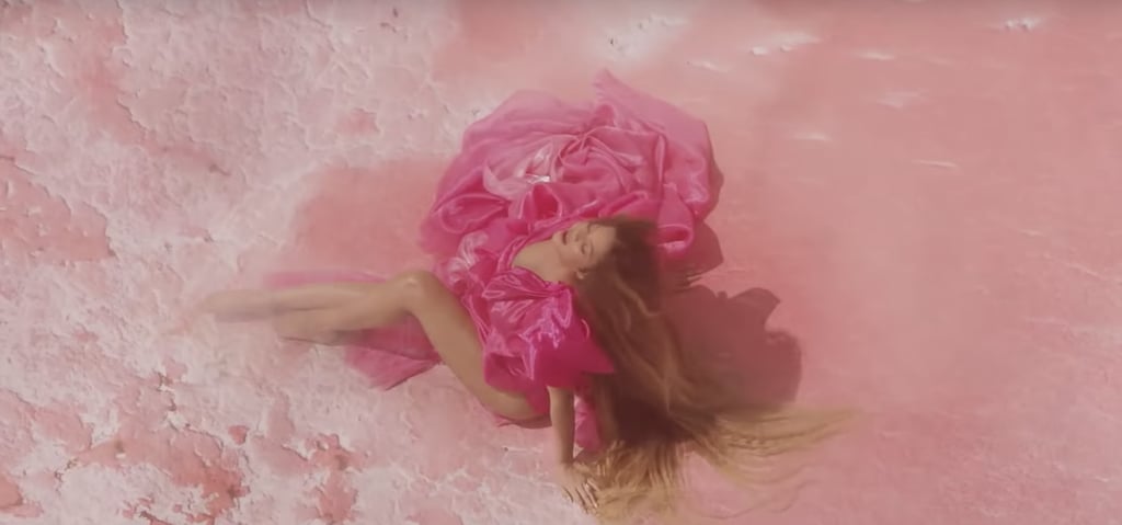 Beyoncé's Long Blond Hair in "Spirit" Music Video Beyoncé's Long Blond Hair in "Spirit" Music Video