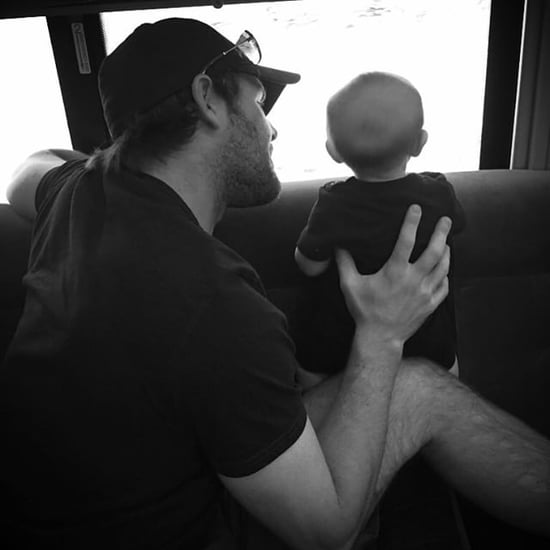 Carrie Underwood Tour Bus Photo of Baby Isaiah