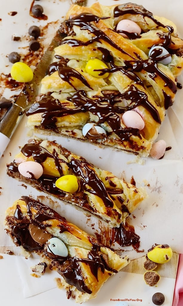 Chocolate Candy Braid Bread