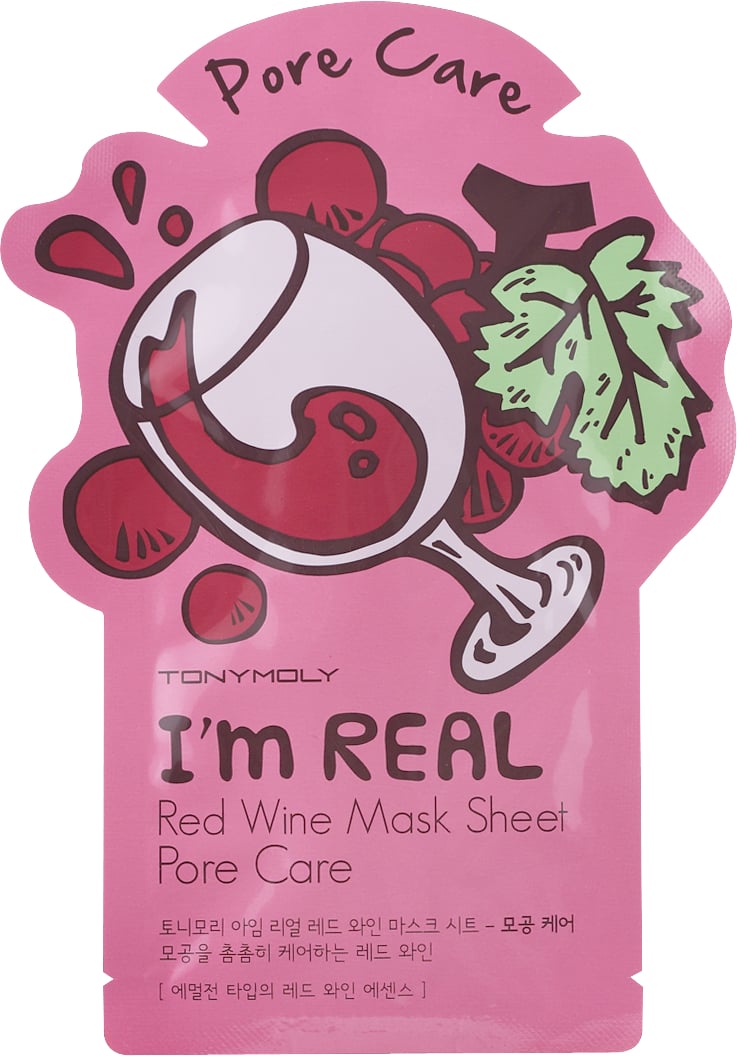 Tony Moly I'm Real Red Wine Mask Sheet