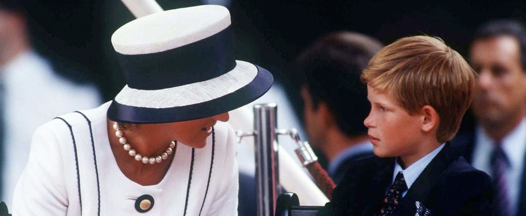 Princess Diana and Prince Harry Holding Hands Pictures