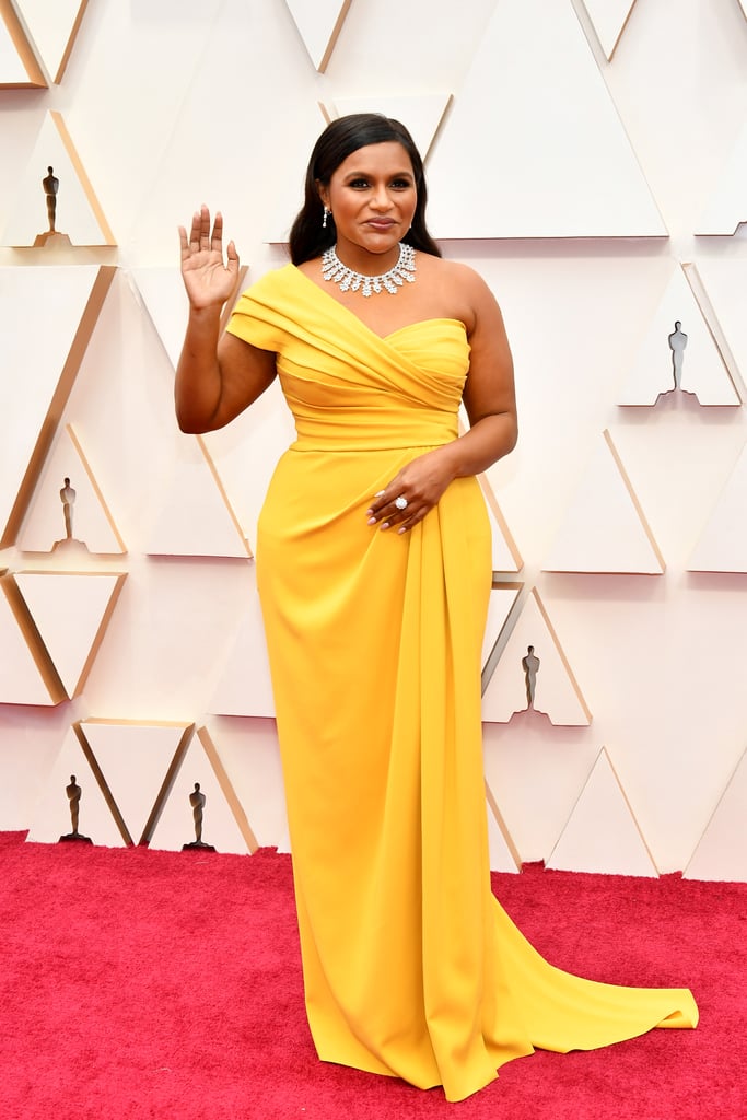 Mindy Kaling's 2020 Oscars Necklace Came With Security