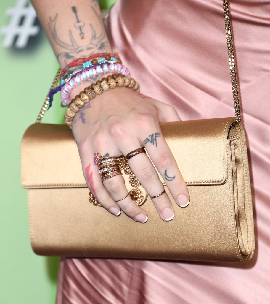 Paris Jackson's French Manicure at the amfAR Gala