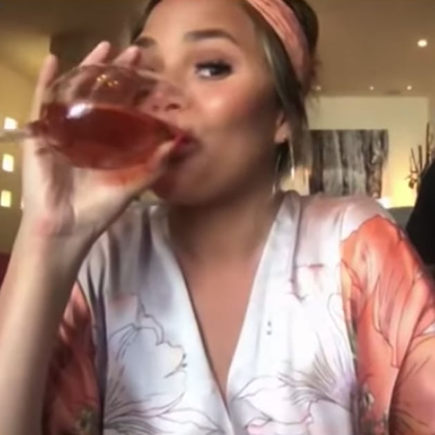 Chrissy Teigen John Legend S Ellen Show At Home Interview Popsugar Celebrity