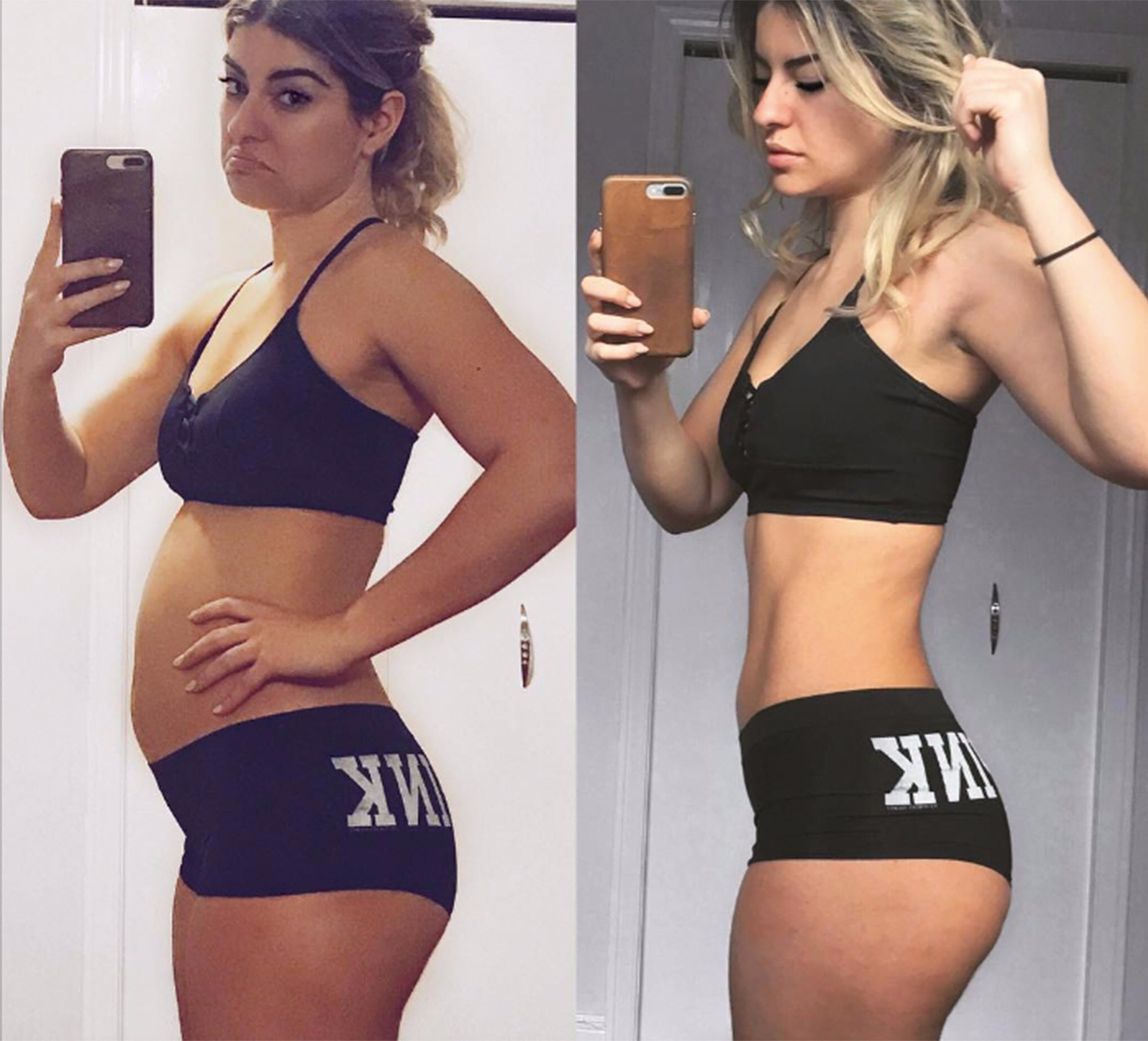 Trainer's BeforeandAfter Bloating Pictures on Instagram POPSUGAR