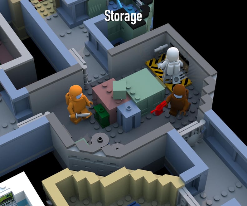 Among Us Lego Set Idea: Storage Room