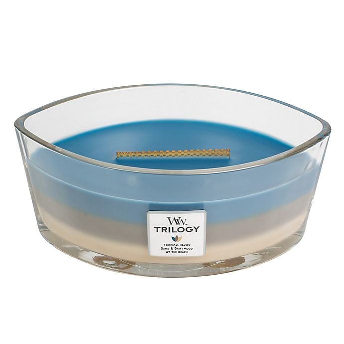 Woodwick Trilogy Nautical Escape Large Oval Jar Candle