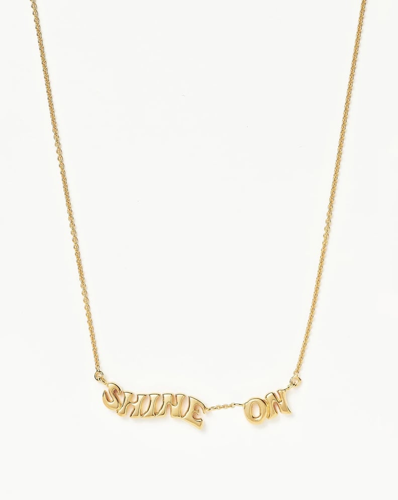 A Cool Necklace: Missoma Shine On Pendant Chain Necklace