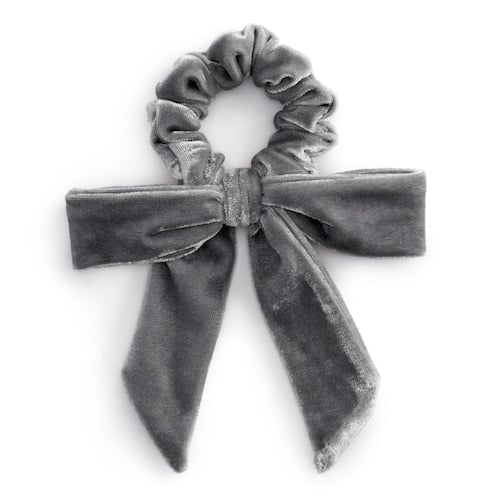 Kohl's Velvet Bow Scrunchie