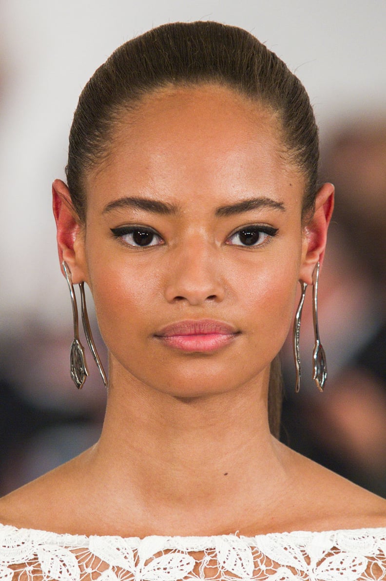 Malaika Firth at Oscar de la Renta Spring 2015