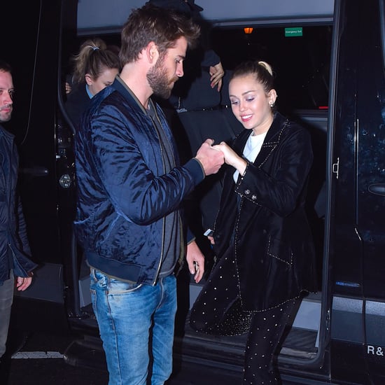 Liam Hemsworth and Miley Cyrus Out in NYC November 2017