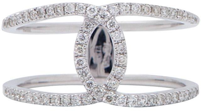 Ice Double Band Diamond Ring