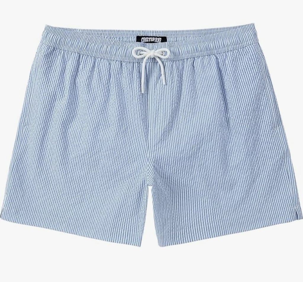 CoozySphere Seersucker Swim Shorts