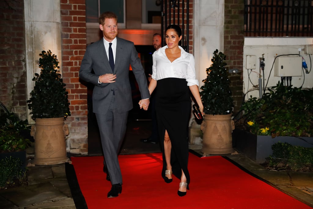 Prince Harry and Meghan Markle at Endeavour Awards Feb. 2019