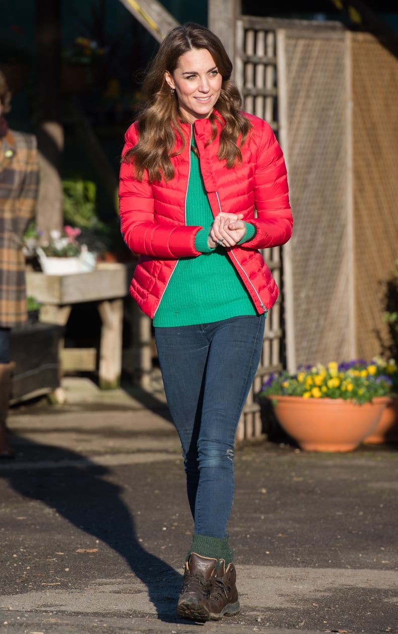 To Show Off Her Puffer Prowess