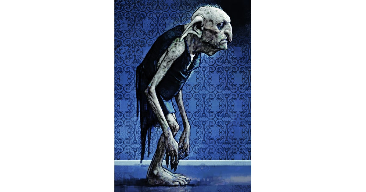 Kreacher the HouseElf Harry Potter's Original Concept Art Might Give