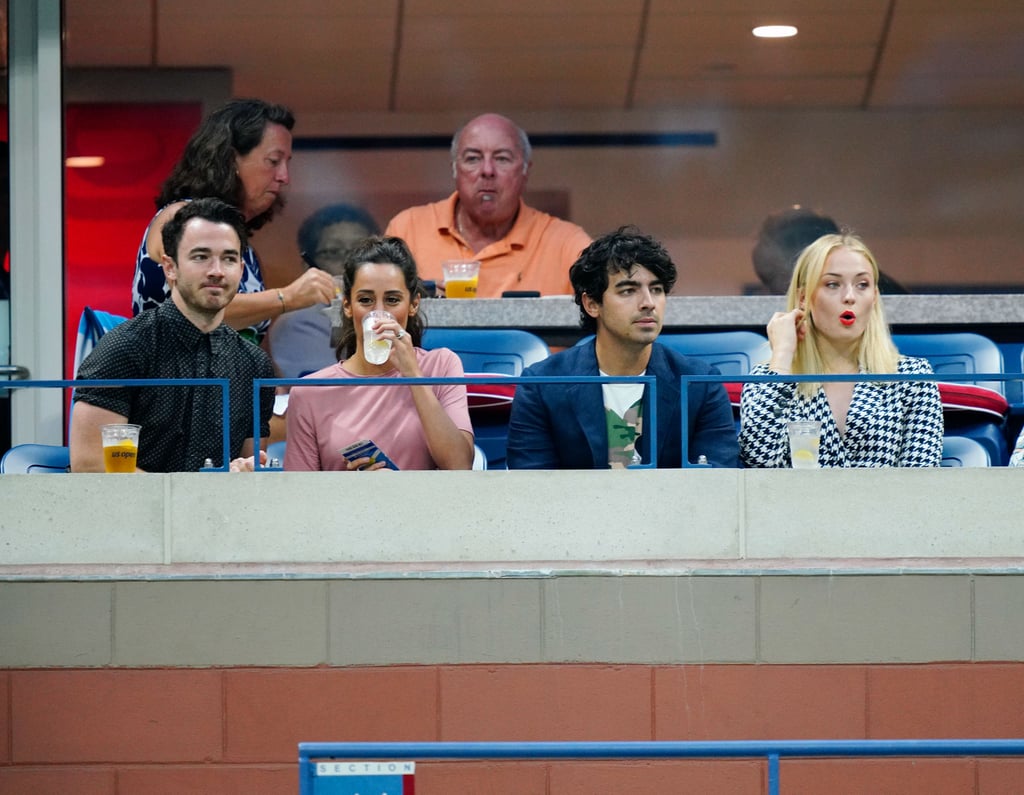Sophie Turner and Joe Jonas at the US Open September 2018