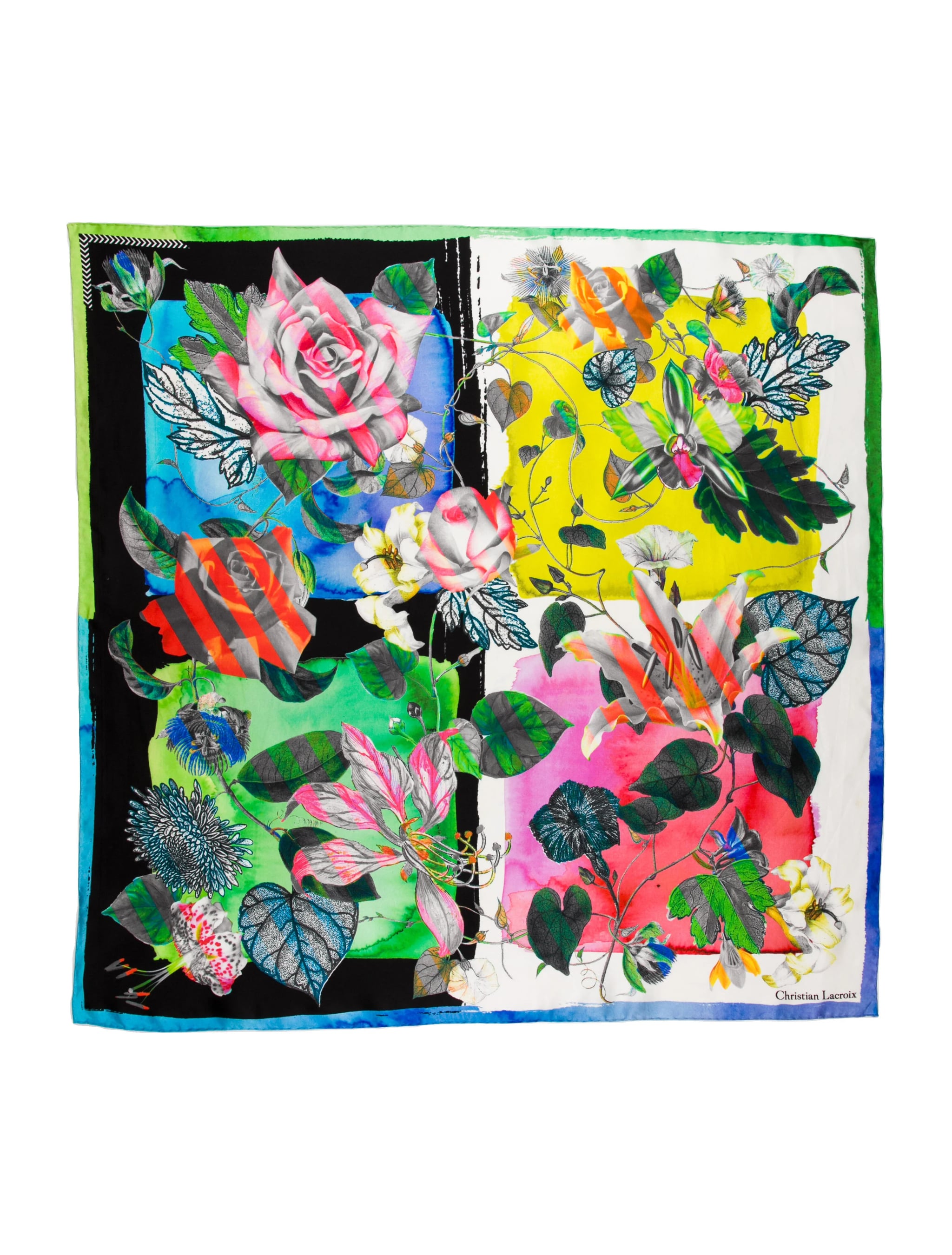 Christian top lacroix scarf