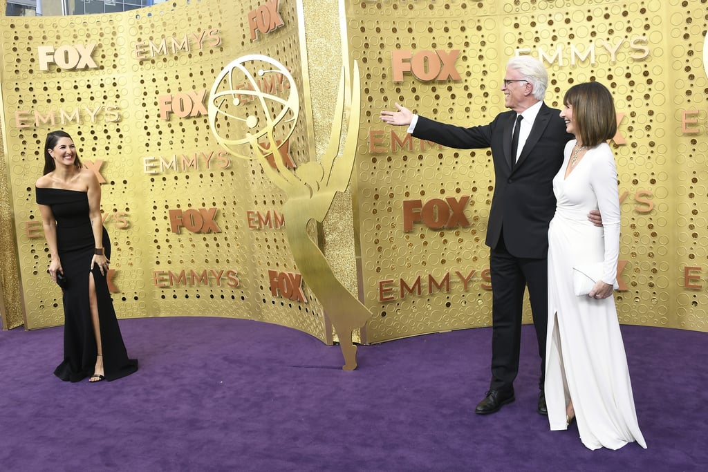 D'Arcy Carden, Ted Danson, and Mary Steenburgen at the 2019 Emmys