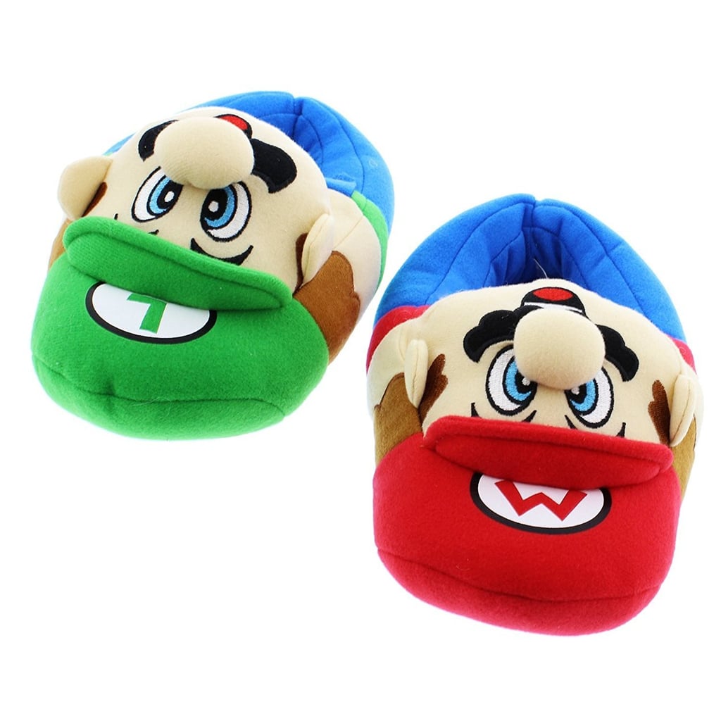 Super Mario Brothers Plush Slippers
