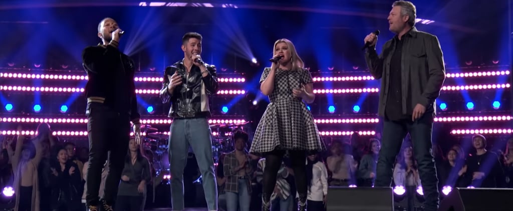 Watch All Four The Voice Judges Cover Nick Jonas's "Jealous"