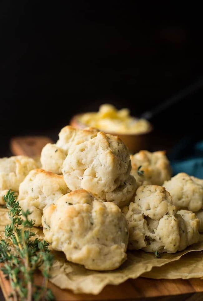 Herby Vegan Biscuits