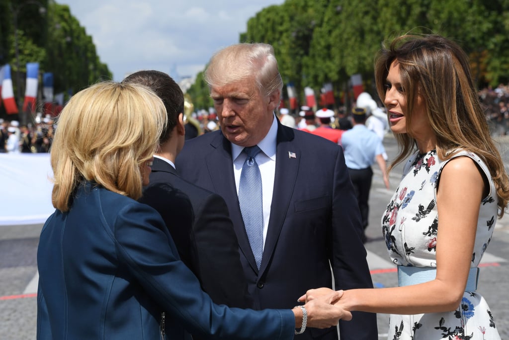 Melania Trump Valentino Dress Bastille Day 2017