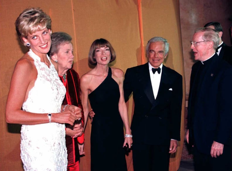Princess Diana Spoke With Guests at a Fundraising Event For Breast Cancer Research in 1996