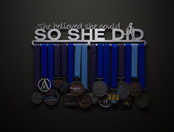 She Believed She Could Medal Hanger