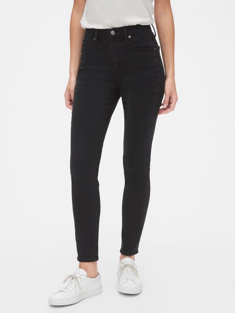 gap high rise skinny jeans