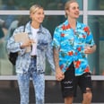 If Hailey and Justin's Engagement Is Old News, Hailey's Acid Wash Denim Is Certainly Not