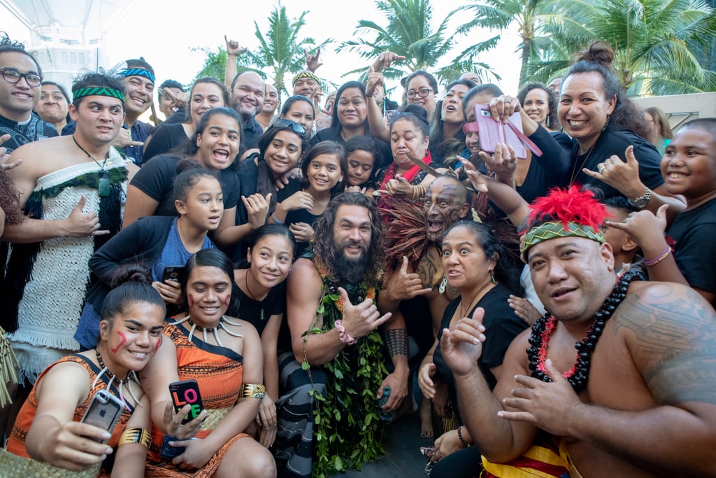 Jason Momoa Does Haka at Aquaman Hawaii Premiere Video 2018