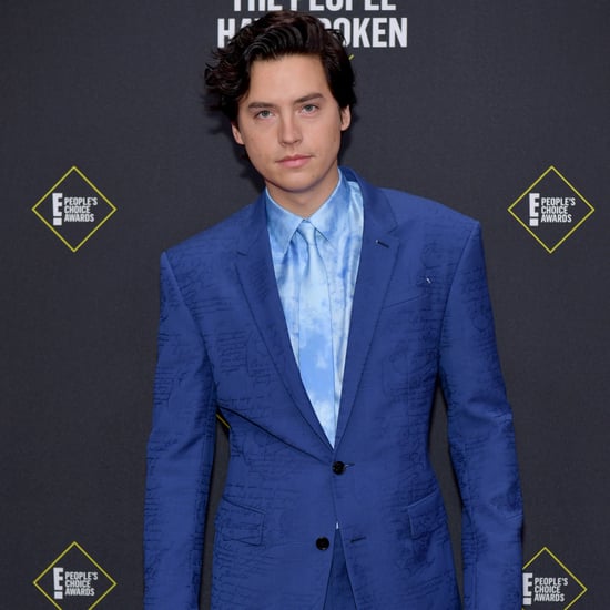 Cole Sprouse's Blue Suit at the 2019 People's Choice Awards
