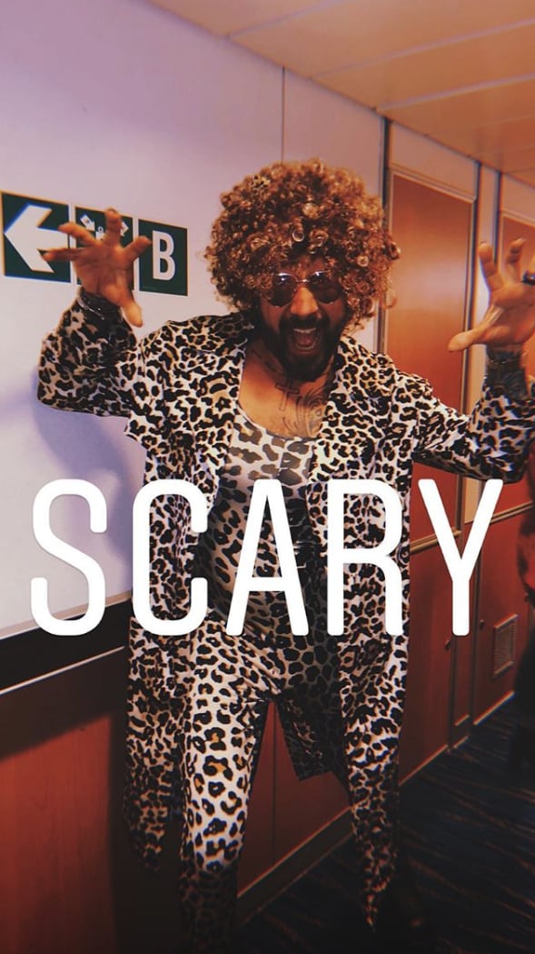 A.J. McLean Totally Nailed Scary Spice in This Getup