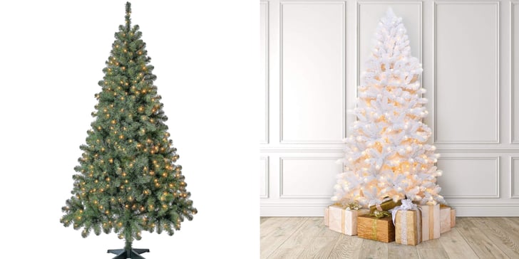 this christmas tree puts itself up popsugar home