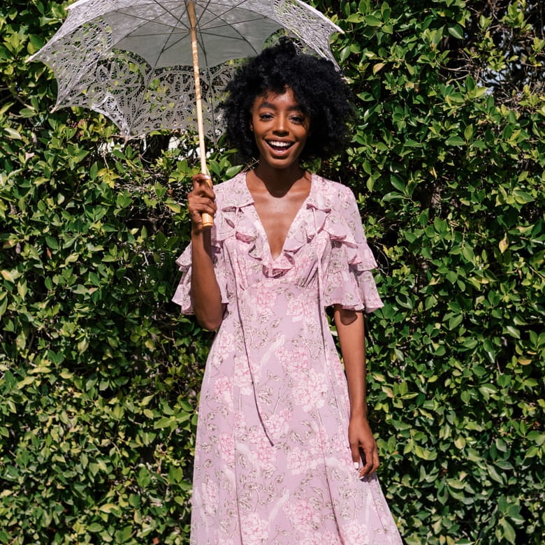 Eliza j sales tiered tassel dress