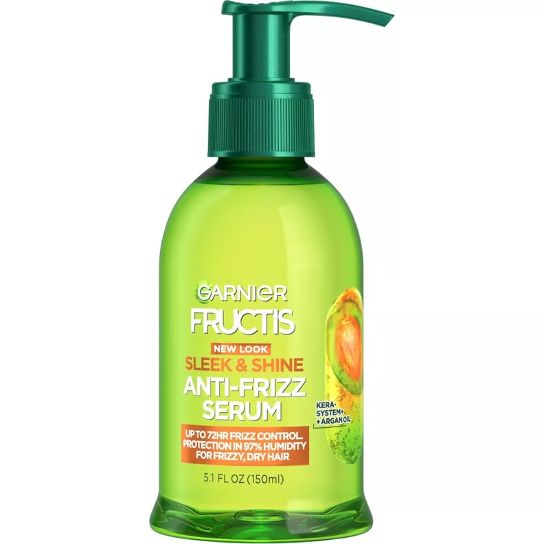 For Frizz: Garnier Fructis Sleek & Shine Anti-Frizz Serum