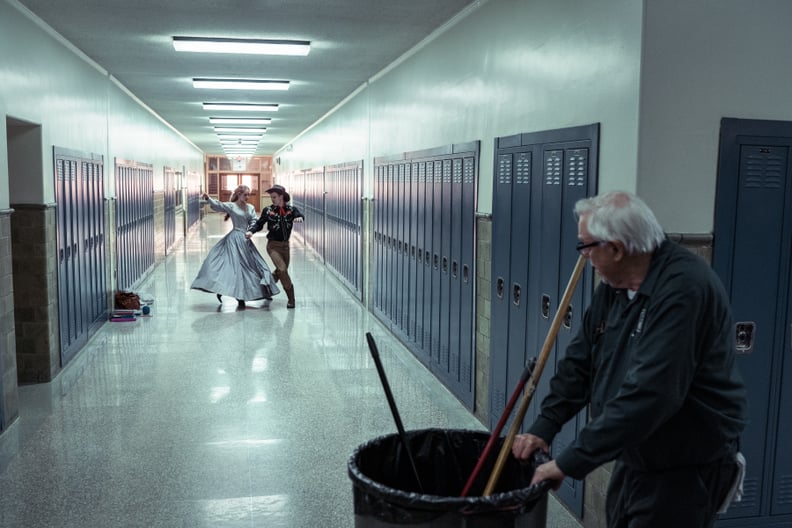 I'm Thinking of Ending Things. Guy Boyd as Janitor in I'm Thinking of Ending Things. Cr. Mary Cybulski/NETFLIX © 2020