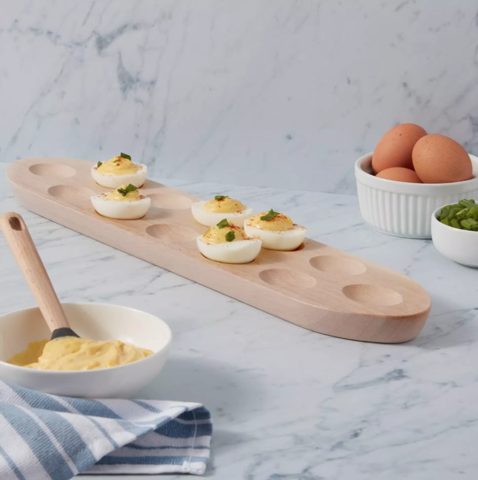 Threshold Wood Egg Platter The Best Kitchen Products From Target