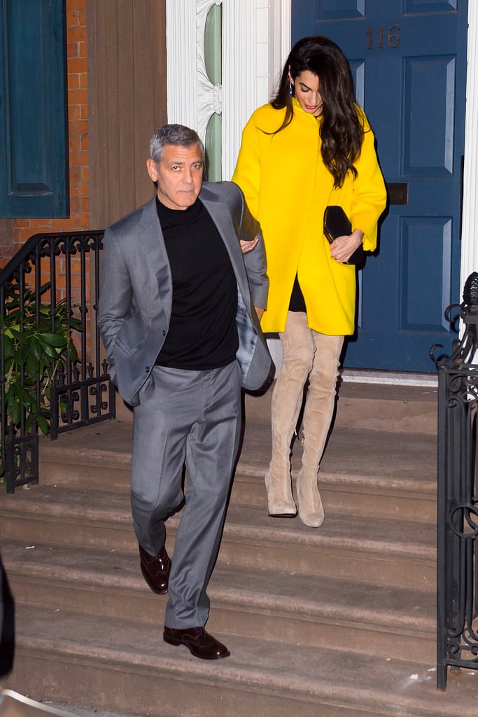 George and Amal Clooney Out in NYC April 2018