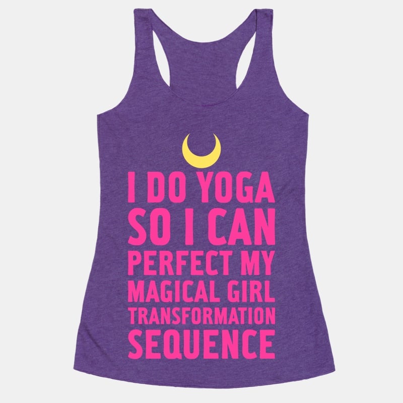 I Do Yoga So I Can Perfect My Magical Girl Transformation Sequence
