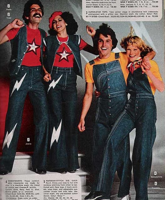 A Couple Who Wears Matching All Denim Outfits Together Stays
