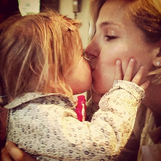 Elsa Pataky kissed her daughter, India, while they celebrated her birthday.
Source: Instagram user elsapatakyconfidential