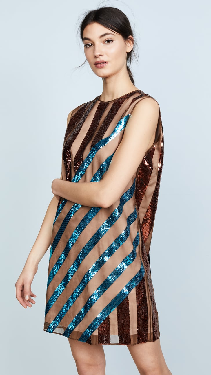 Kenzo Sequin Mini Dress | Kendall Jenner's Striped Ralph Lauren Dress ...