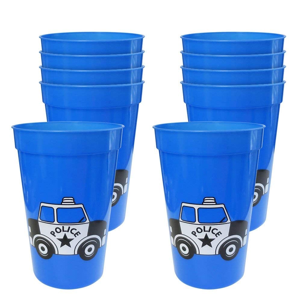 Blue Orchards Police 12-Ounce Cups
