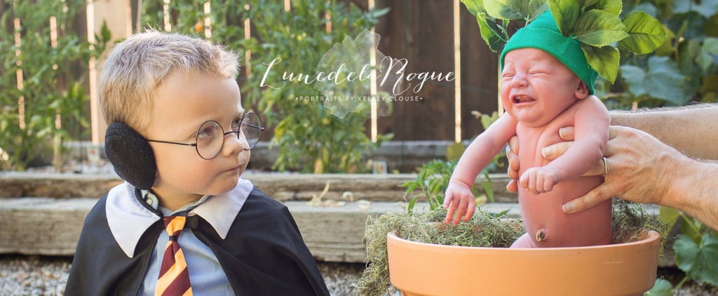 Harry Potter Newborn Photo Shoot Idea