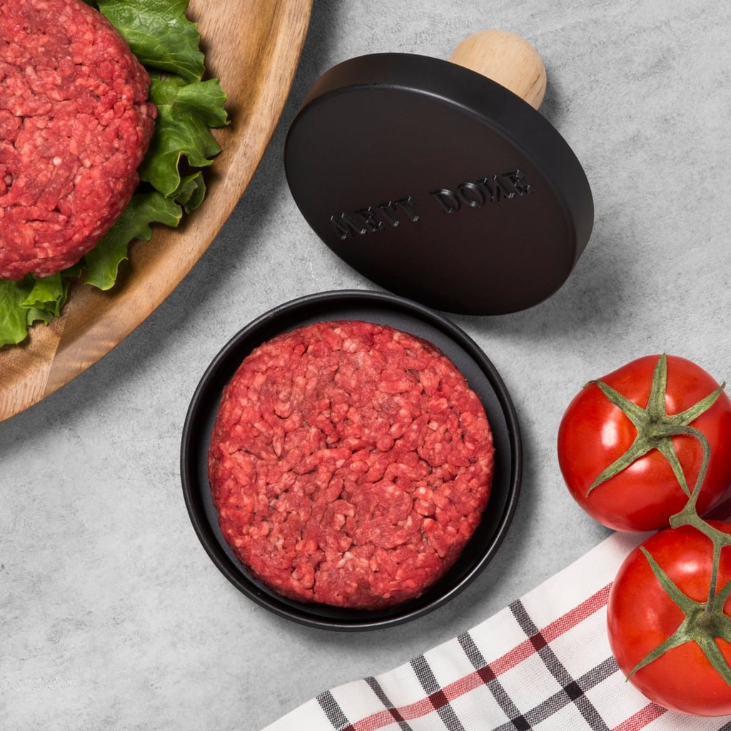 Finally, a tool that allows you to make the perfect size burger! It also helps that this Burger Press With Wooden Handle ($8) is cute.