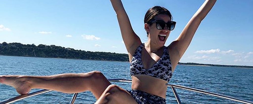 Lea Michele Cheetah Bikini August 2018