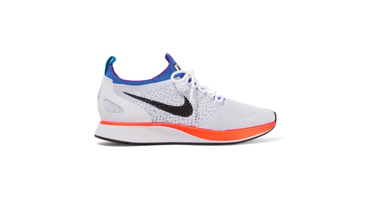Nike Air Zoom Mariah Leather-Trimmed Flyknit Sneakers | Best Workout ...
