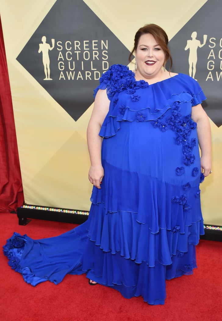 Chrissy Metz | SAG Awards Red Carpet Dresses 2018 | POPSUGAR Fashion ...